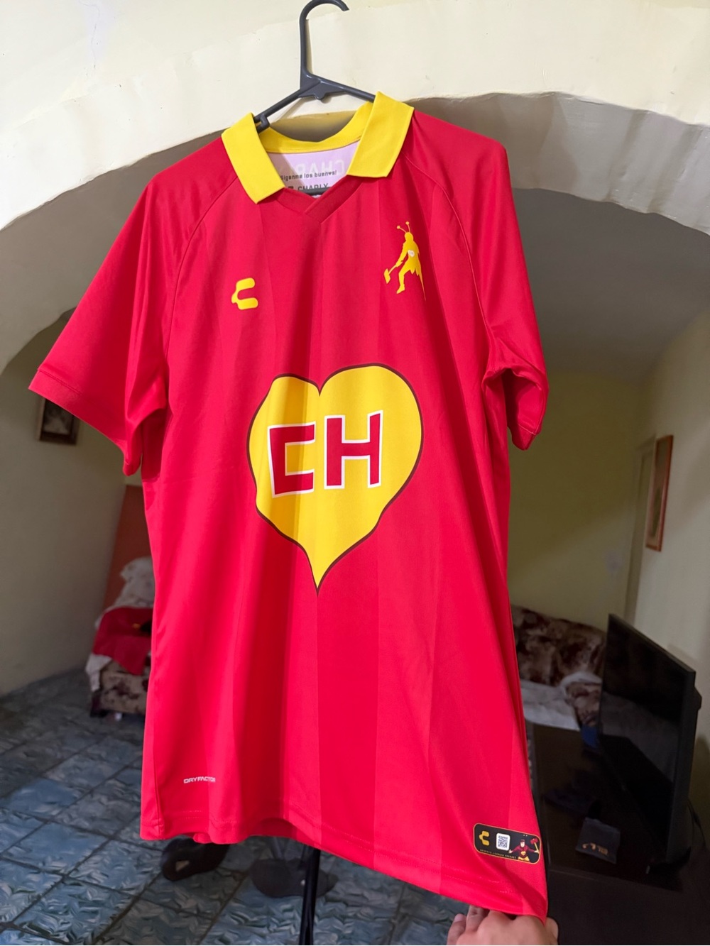 Small Chapulin Colorado Charly New Soccer Jersey Chespirito Chavo Ocho Mexico